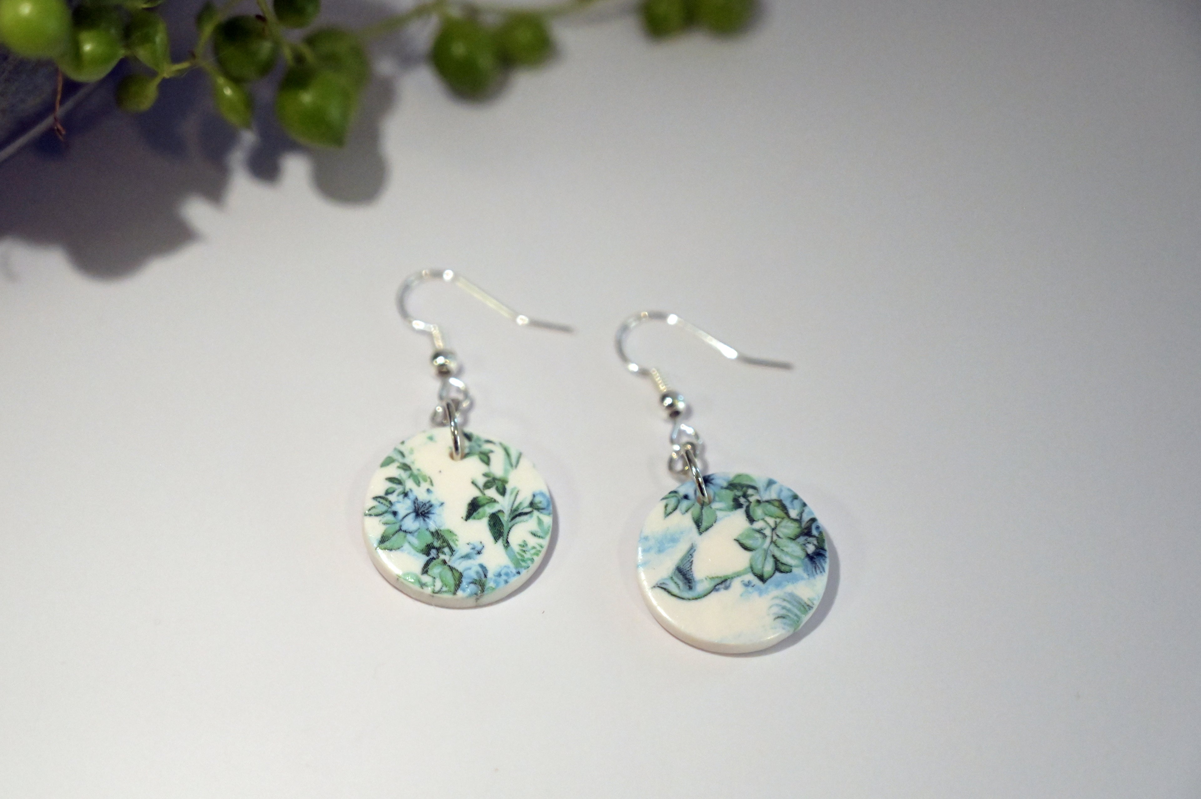 Blue Foliage Dangles