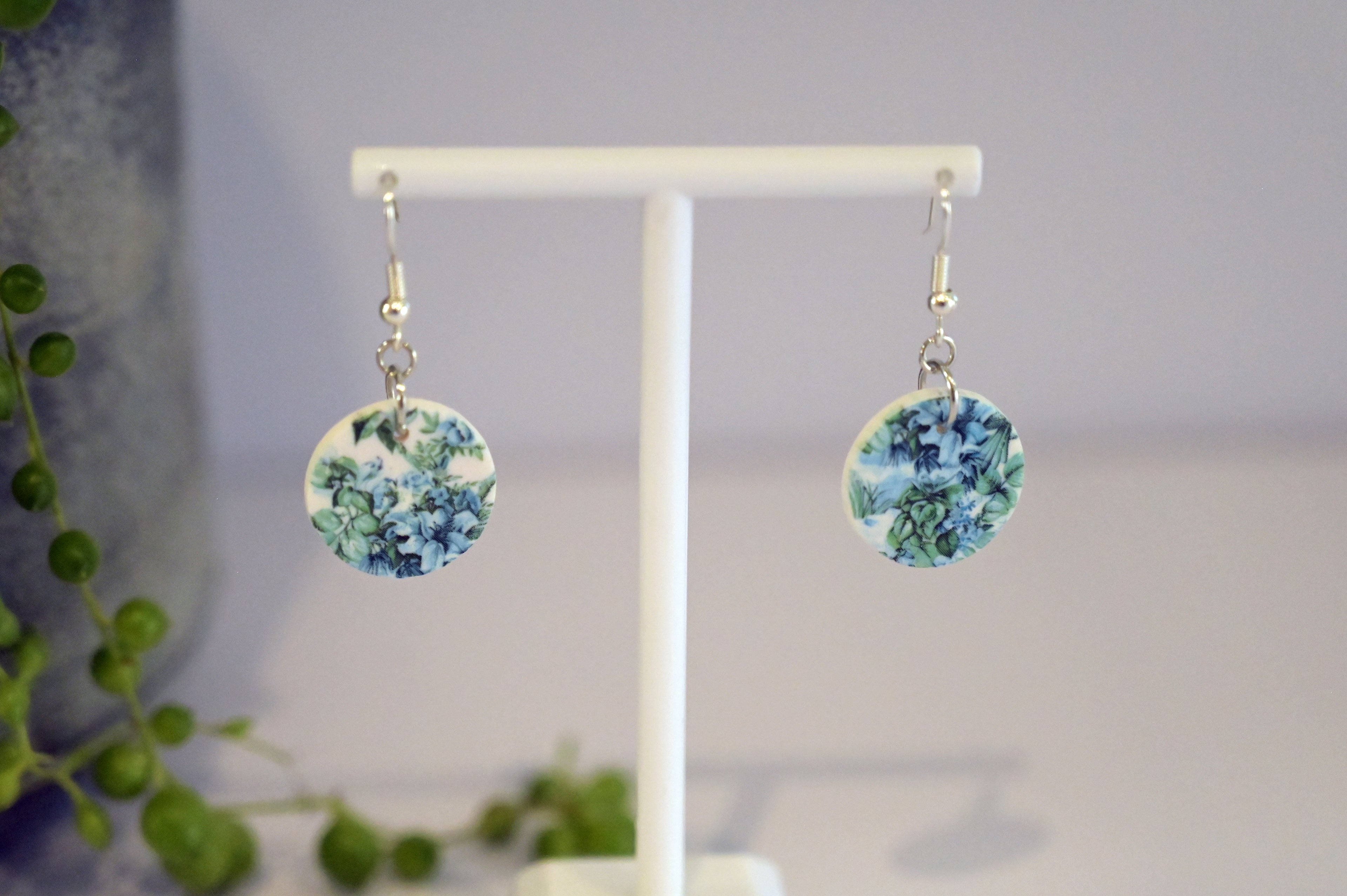 Blue Foliage Dangles