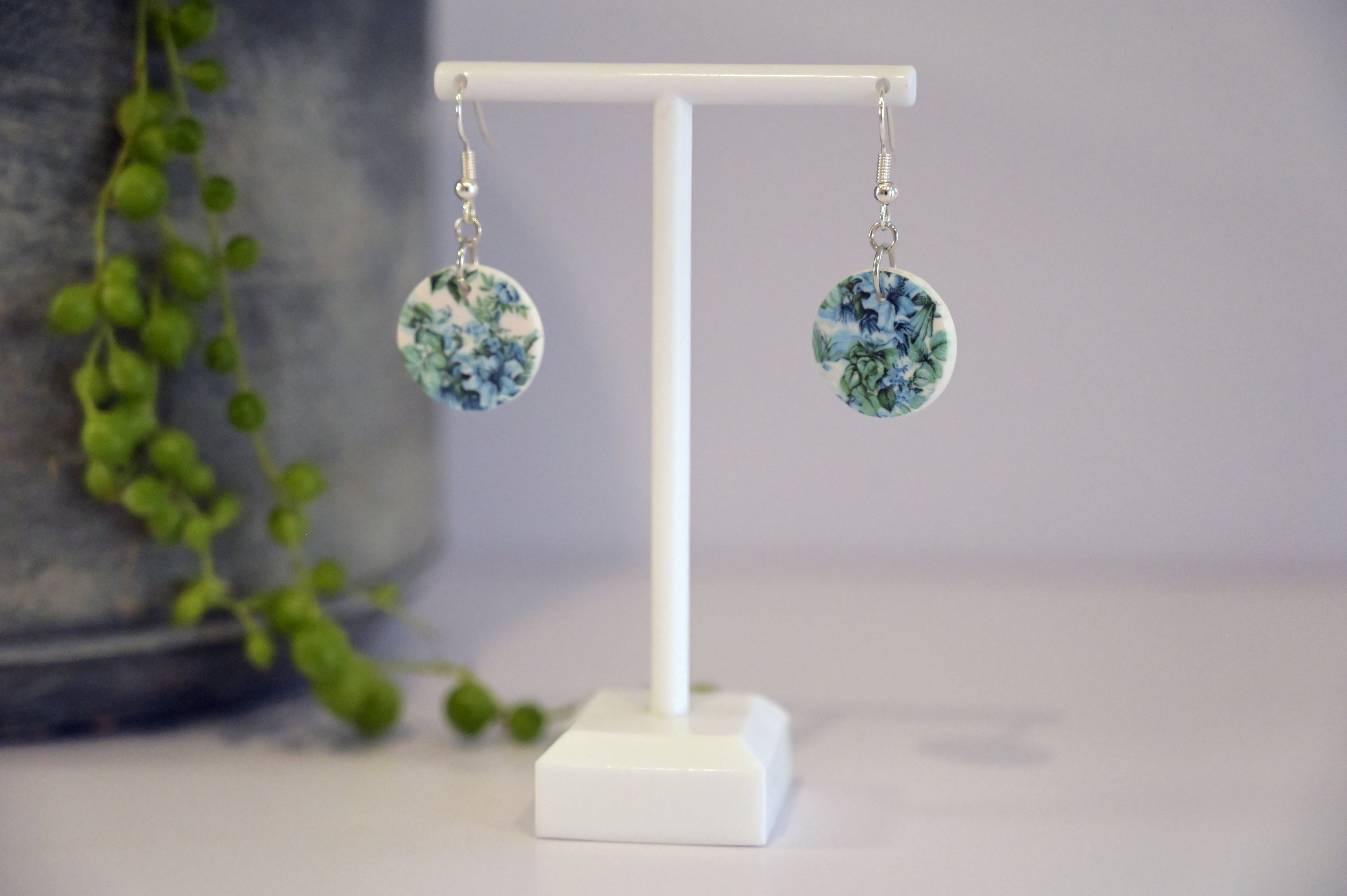 Blue Foliage Dangles