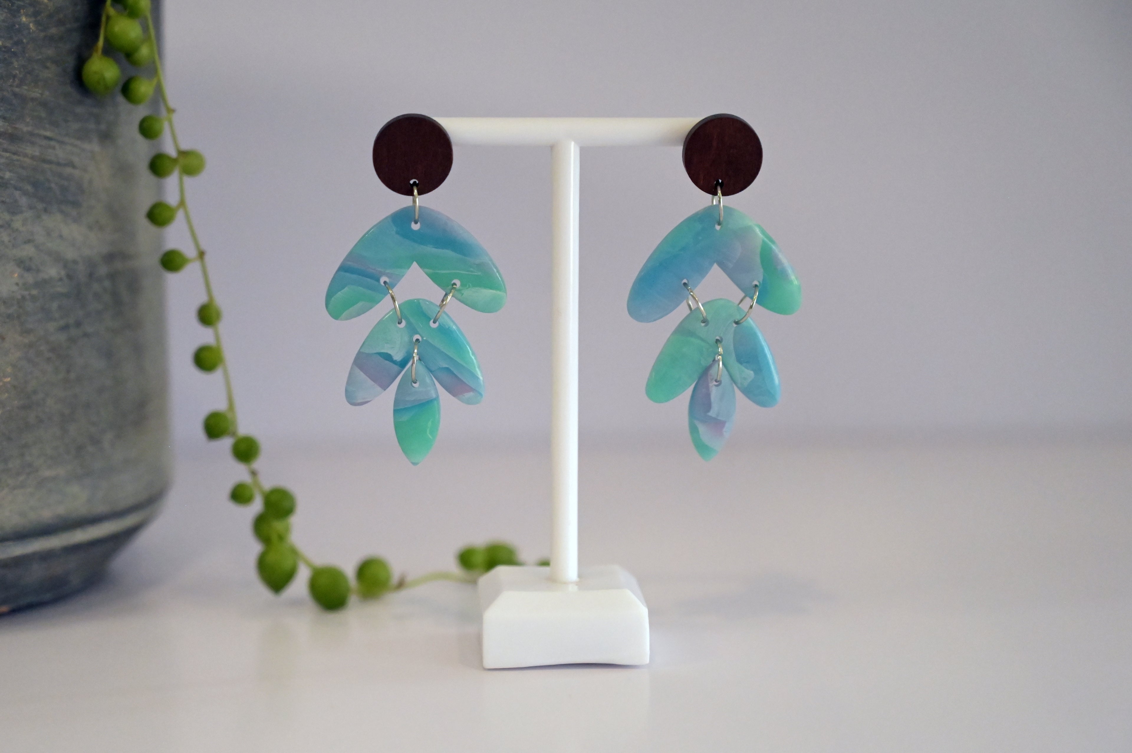 Deep Blue Maxi Dangles