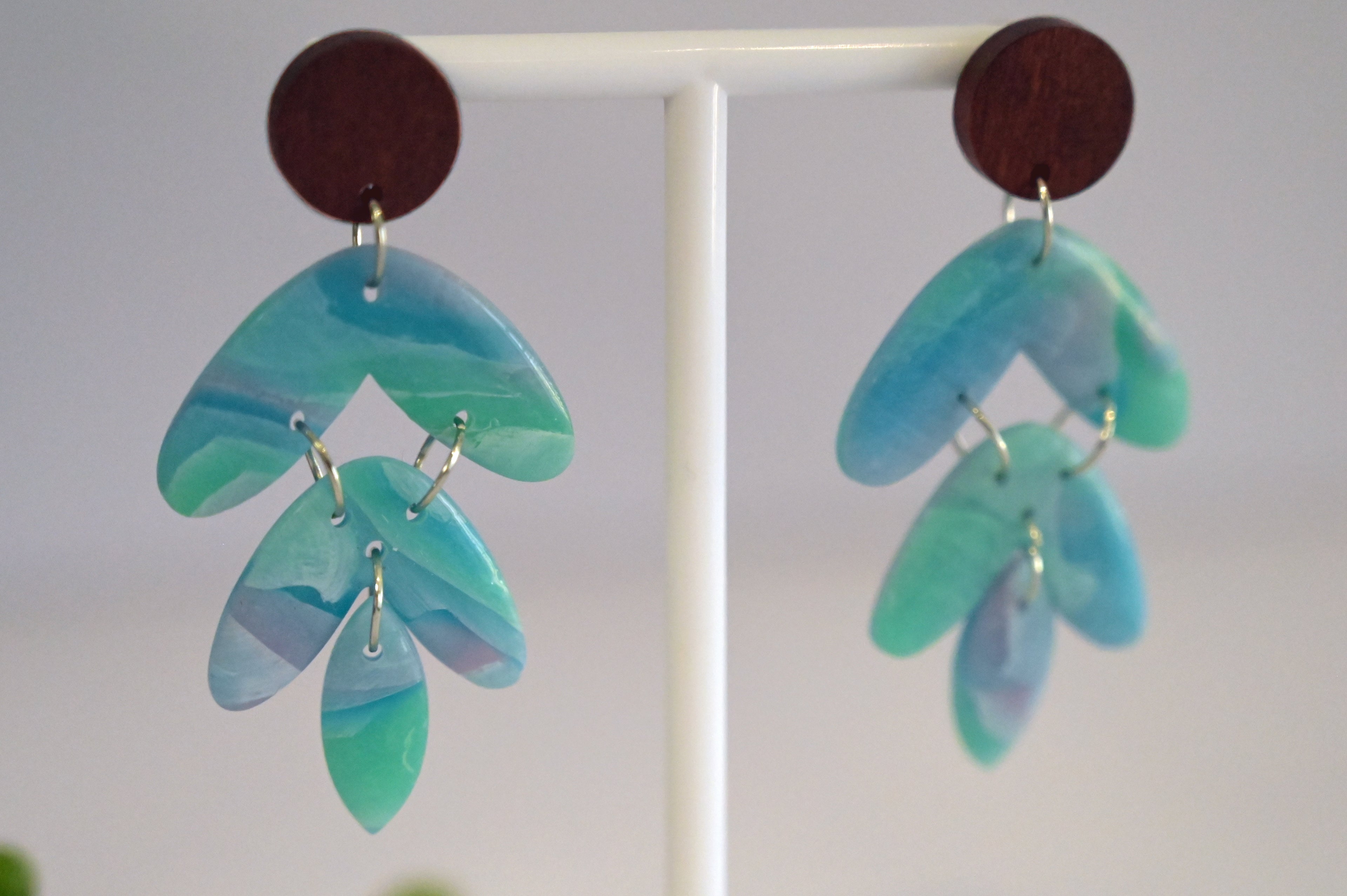 Deep Blue Maxi Dangles