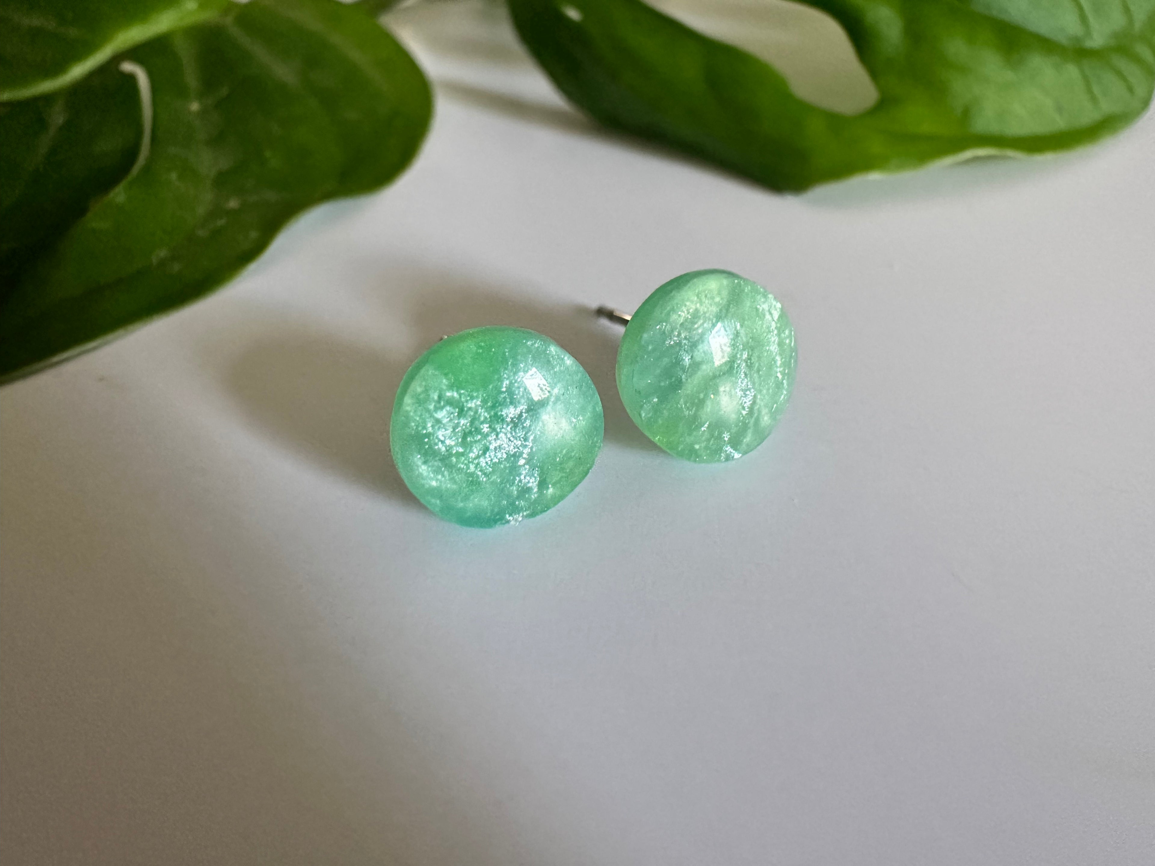 Seagreen Studs