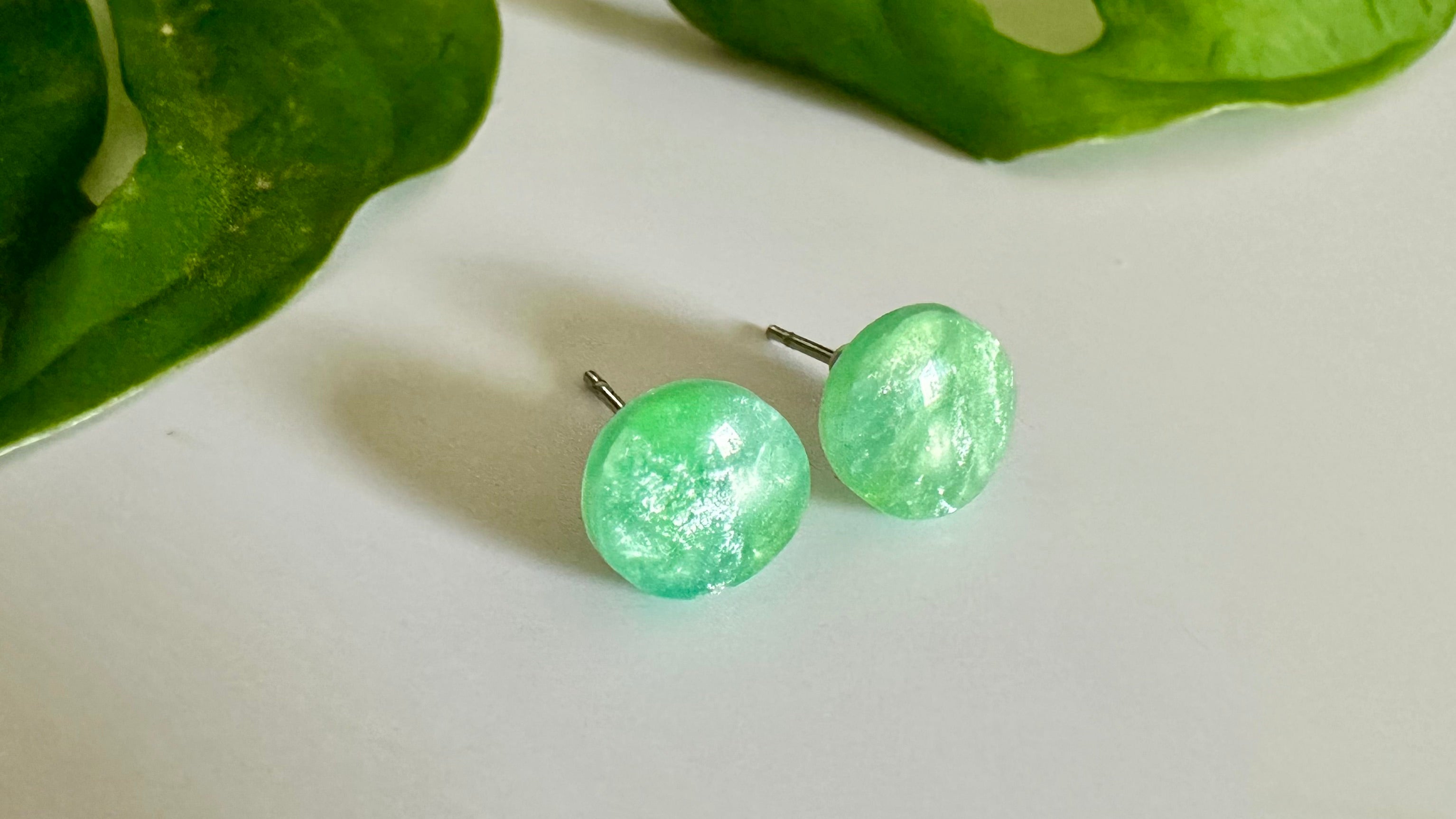 Seagreen Studs
