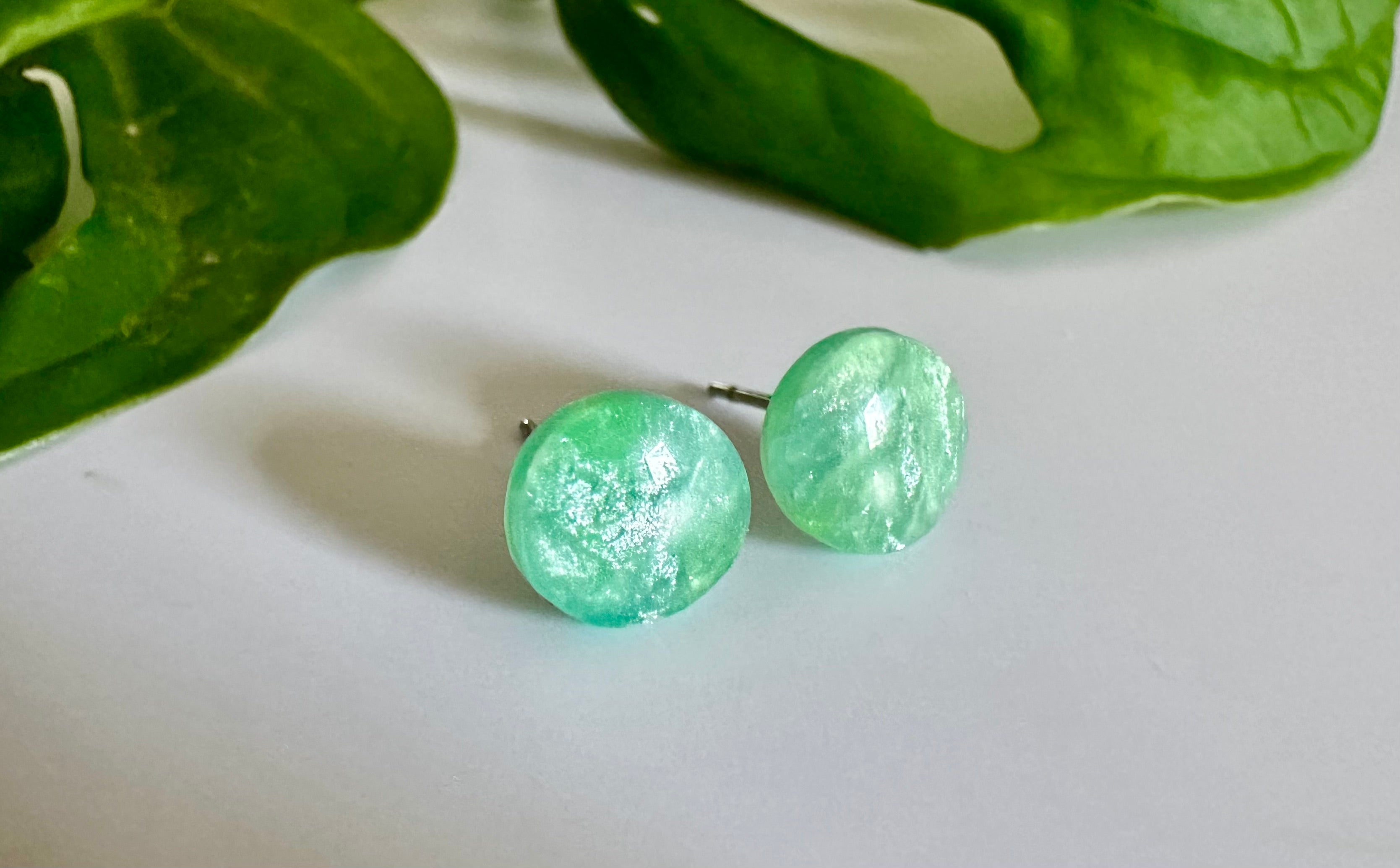 Seagreen Studs
