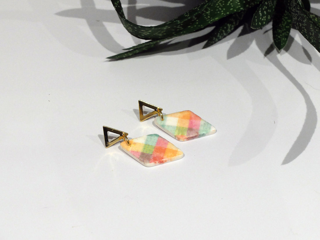 Gingham Dangles