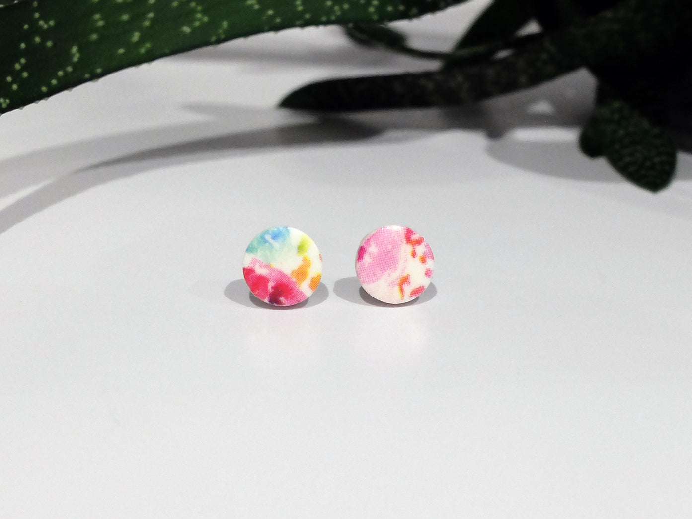 Watercolour Studs