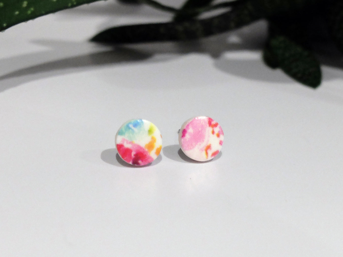 Watercolour Studs