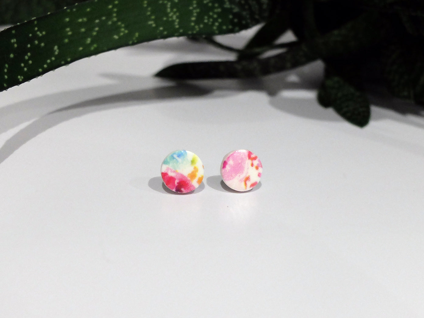 Watercolour Studs
