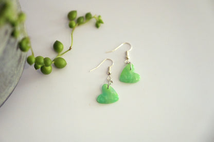 Seagreen Marble Hearts