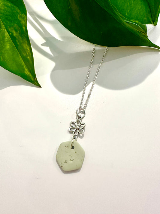 Sage Green Necklace