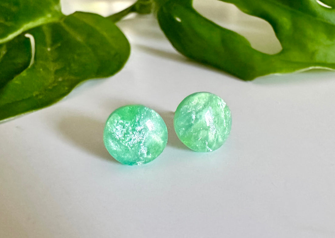 Seagreen Studs