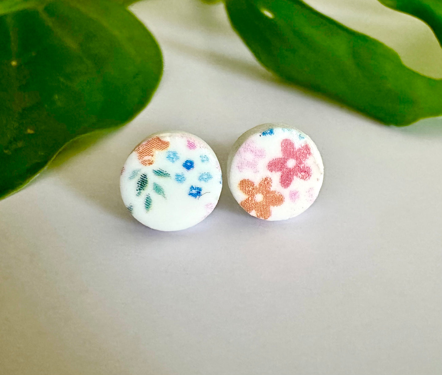 Pink Cottage Garden Studs