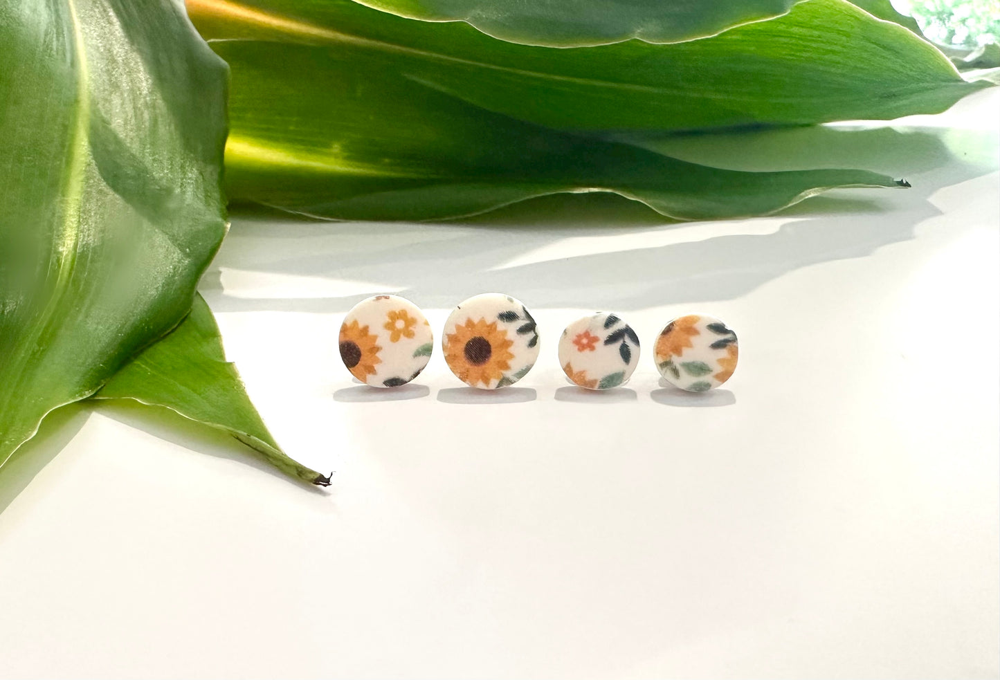 Sunflower Studs