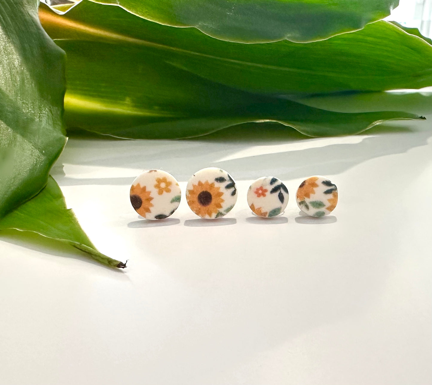 Sunflower Studs